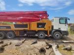 Putzmeister 42m Truck Pump Concrete Pump on Mercedes-Benz Truck Top Renovated