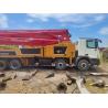 Buy cheap Hydraulic Machining Putzmeister 42m Cocnrete Pump Truck Renovated Condition in Orange from wholesalers