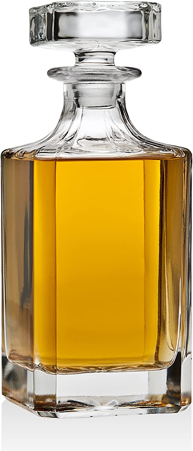 Body Material Glass Liquor Bottle for Custom Vodka Whisky Rum Tequila Storage