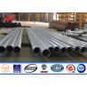 Buy cheap IP65 69kv Galvanised Steel Pole For Electrical Distribution Line Project from wholesalers