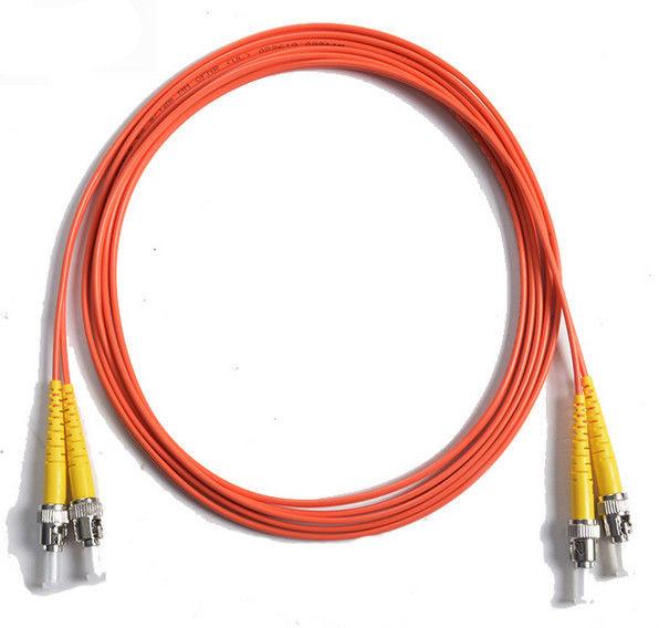 Buy cheap 62.5 / 125 Duplex Orange Fiber Optic Patch Cord , 5Mtrs PVC Lc To Sc Fiber Cable 1310nm / 1550nm Wavelength from wholesalers