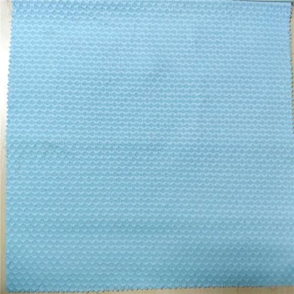 Buy cheap 257GSM Cotton Dyed Fabric Light Blue Environmentally Friendly Dyeing from wholesalers