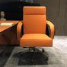 Buy cheap Well Padded Office Table And Chair Combo Leather Boss Official Table And Chair from wholesalers