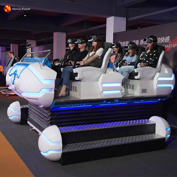 Indoor Full Immersive Interactive 6 Seats 9D Virtual Reality VR Cinema games