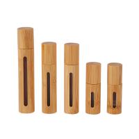 Buy cheap All Inclusive Bamboo Roller Ball Bottles 3ml 5ml 10ml 15ml Portable Stainless product