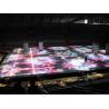 Buy cheap Colorful P10 Dance Floor LED Display For Disco Stage High Bearing 2T/Sqm Non Slip from wholesalers