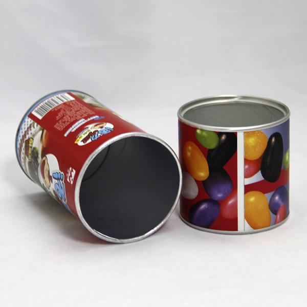 Buy cheap Lovely Red Paper Composite Cans with Aluminium Foil for Candy Packaging from wholesalers
