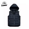 Buy cheap Wholesale High Quality Customization Sleeveless Utility Cotton Hooded Man Oversized Knit Down Vest For Men Sale from wholesalers