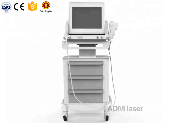 Beauty Salon Hifu Ultrasound Facelift Machine With 15 Inch Color Touch Screen