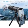 Buy cheap 4K Waterproof Night Vision Monocular For Phone Camera 10-300X40mm from wholesalers