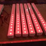 Outdoor Waterproof 18pcs 3W RGB LED Wall Washer Bar Lights Long Life Span Life