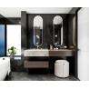 Buy cheap Fadior Stainless Steel Bathroom Vanity With Woodgrain Finish And Split Design from wholesalers