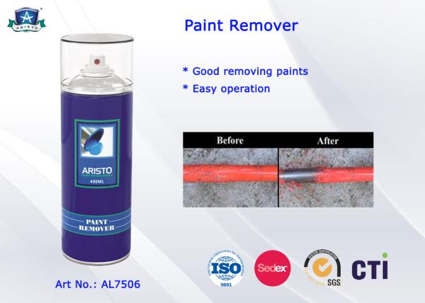 Buy cheap 400ml / 1L Canned Paint Remover Aerosol Spray for Machinery Maintaining and Decoration Industry from wholesalers