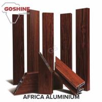 Buy cheap New design extruded aluminum window profile wood grain surface color aluminium product