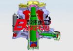 Gp300s2 horizontal bar hydraulic series cone crusher, pebble and granite crusher