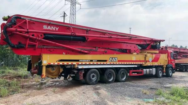 Buy cheap 66m Mercedes Benz Used Concrete Pump Truck Truck Vibrating Amplitude 2.6mm and Spare Parts from wholesalers