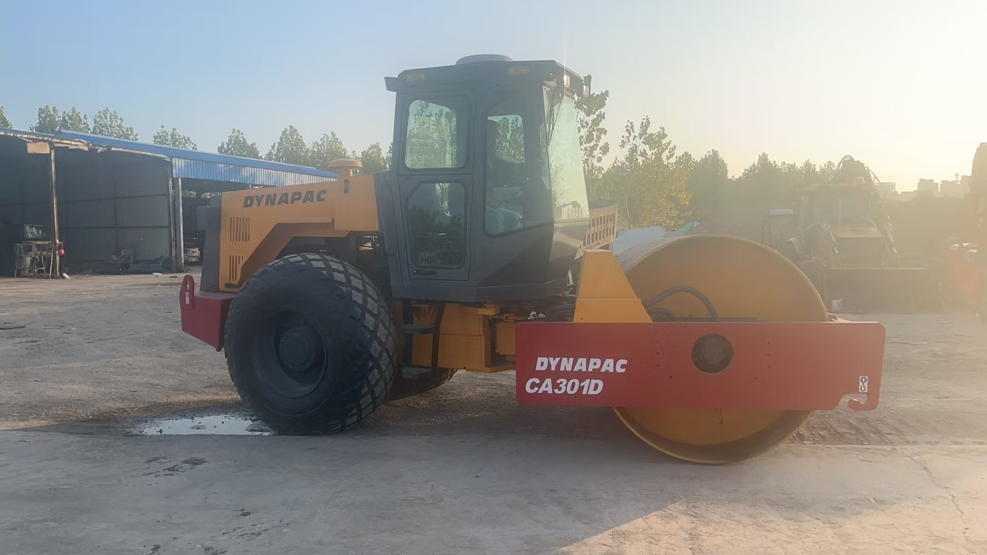 Durable Secondhand Machine Original Dynapac CA301D Road Single Drum Roller