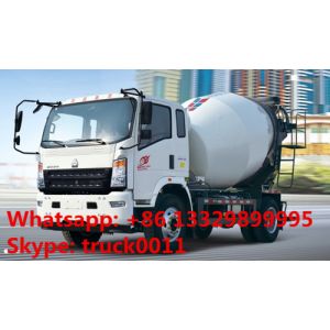 Buy cheap HOWO light duty 4-6m3 concrete mixer truck for sale, factory direct HOWO LHD 4*2 product
