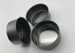 Black Tin Plate Cans 65mm Diam With 29.5mm Height Herb Flowers Air Tight Sealed
