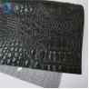 Buy cheap Custom Synthetic PVC Leather Fabric Crocodile Skin Water Resistant Fabric For Bags from wholesalers
