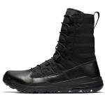 Buy cheap 17 Ounces Genuine Leather Military Boots Upper Nylon Reinforced Black Outdoor from wholesalers