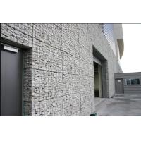 Buy cheap Silver Wire Gabion Baskets , Gabion Wall Cages For Rock Retaining Walls product