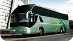 60 Seater Luxury Model Coach Bus with Dongfeng Dona Axle and 298/80R22.5 Tyres