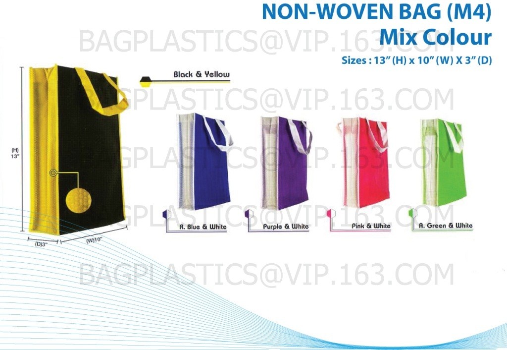 Logo Printed Tote Bag Foldable Reusable Shopping Folding Non Woven Bag With Handle,Foldable Eco Shopping Folding PP Non