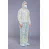 Buy cheap Breathable 37GSM Disposable PPE Coveralls With Hood from wholesalers