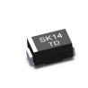 Buy cheap Smd Diode Ss14 1n5819 1a Schottky Barrier Rectifier Diodes 40v DO 214AC from wholesalers