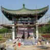 Buy cheap Wood Gazebo Chinese Style Pavilion 3m Grey Outdoor Garden Pavilion from wholesalers