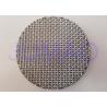 Buy cheap Special Alloy Steel Hastelloy Sintered Filter Disc Made by Woven Wire Mesh from wholesalers