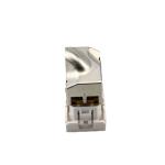 RJ45 FTP Zinc Alloy Cat6A Networking Keystone Jack Wall Coupler in Different