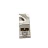 Buy cheap RJ45 FTP Zinc Alloy Cat6A Networking Keystone Jack Wall Coupler in Different Colors from wholesalers