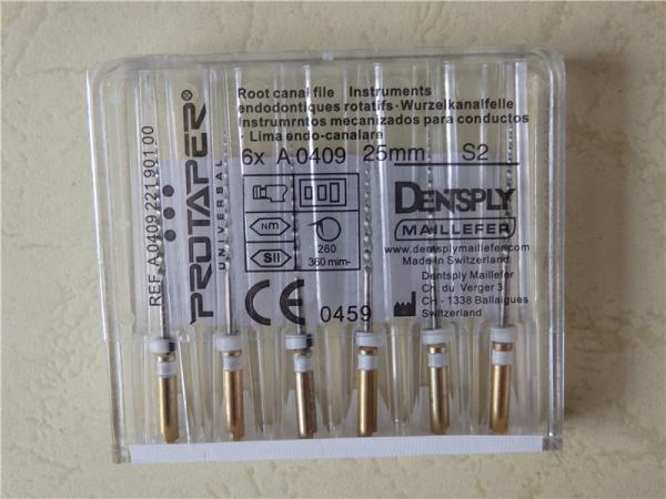 Buy cheap Rotary Endodontic Niti Files 300RPM 6pcs/Pack For Root Canal Treatment from wholesalers