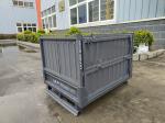 Large Stackable Steel Post Pallet Stillages Turnaround Transportation 1000*800