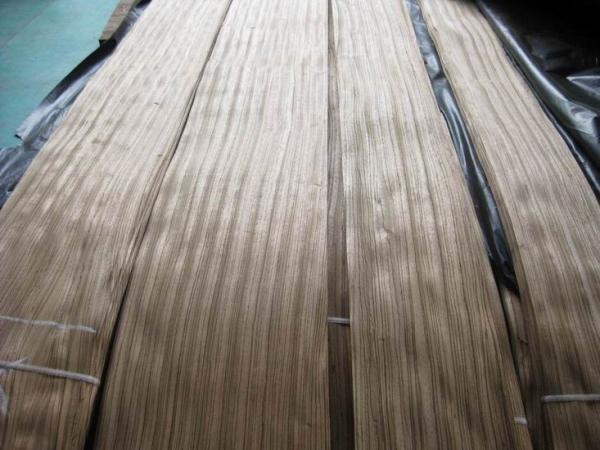 Buy cheap Natural Zebrawood Wood Veneer for Interior Decoration from wholesalers