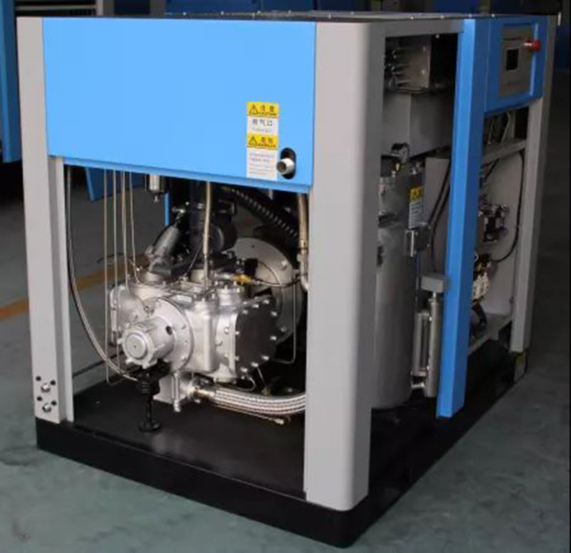 Drill Rig Oil Free Screw Air Compressor 10 m³/min Environmental Friendly