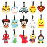 Buy cheap Customized PVC luggage tags for airplane with plastic loop from wholesalers