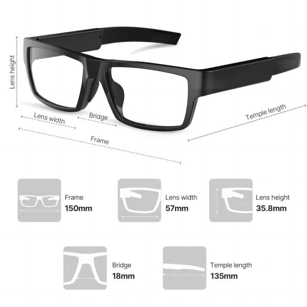 Buy cheap 5M Pixels Hidden Video Spy Recording Sunglasses 1080P Camera Micro SD Card from wholesalers