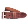 Buy cheap Men 'S Vintage Leather Classic Jean Belt With Zinc Alloy Pin Prong Buckle from wholesalers