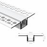 Buy cheap Recessed Drywall Plaster Gypsum Aluminium Led Profile For Ceiling LED Light Strips Aluminum Channel from wholesalers
