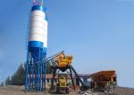 HZS75 Precast Concrete Batch Plant , Stationary Ready Mix Concrete Batch Mix