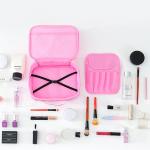 Cosmetic Travel Manufacturer Custom Print Portable Large Capacity Toiletry Bag