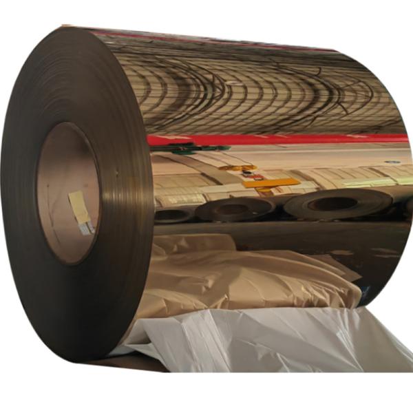 Buy cheap ASTM 201 304 316 Mirror Stainless Steel Cold Rolled Coils With PVD Rose Gold Coating from wholesalers