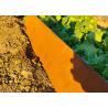 Buy cheap Rusty Weathering Steel Landscape Edging 3.9 Inch Corten Metal Landscape from wholesalers