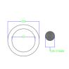 Buy cheap JIS P Standard Industrial O Rings Wire Diameter 1.9mm High Temp Silicone O Rings from wholesalers