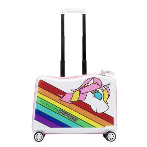 China NHL021-6 Nohoo PC children trolley case scooter hard case cartoon luggage 20 inch on sale