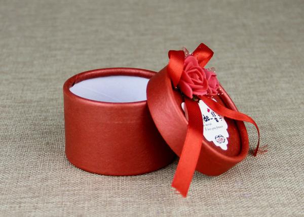 Buy cheap Ranged Ribbon Decorate Cardboard Wedding Box Spot Color Printing Art Paper Cover from wholesalers