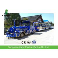 Buy cheap 62 Seater Mini Electric Trackless Train , Shopping Mall Electric Sightseeing product